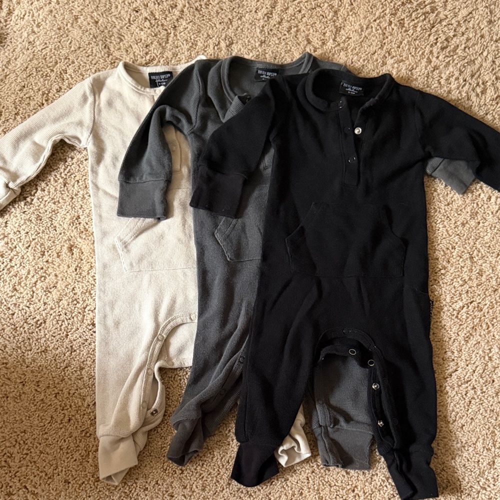 Little Bipsy ribbed one piece bundle